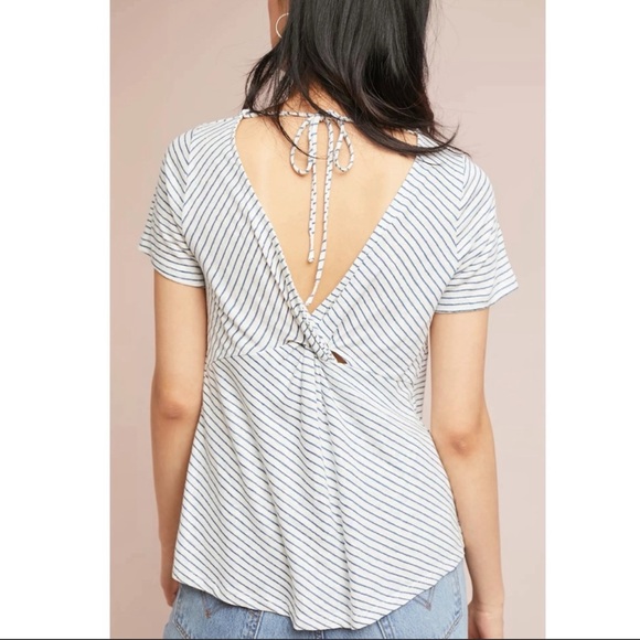 Anthropologie // Maeve Horizons Tee {Yellow}🌛 - Picture 4 of 13